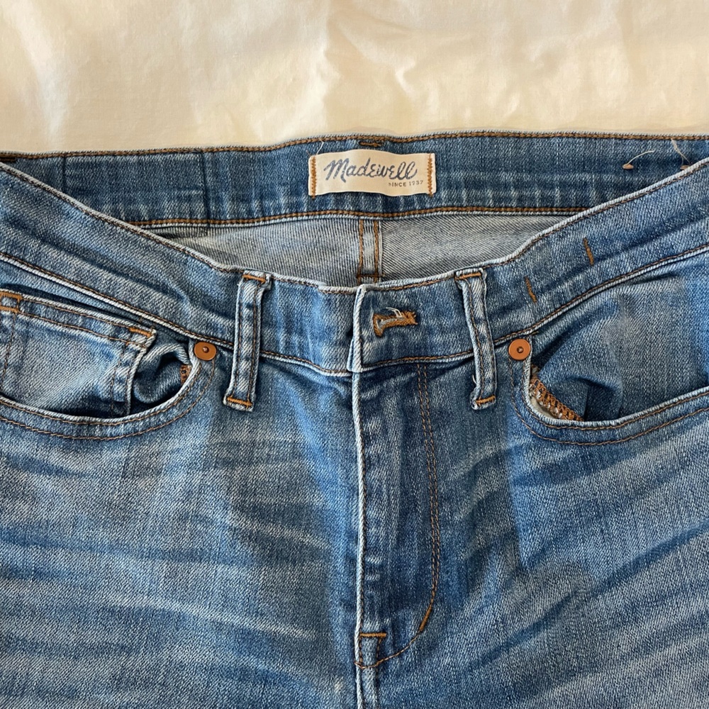 Madewell Women's Skinny Jeans in Light Blue